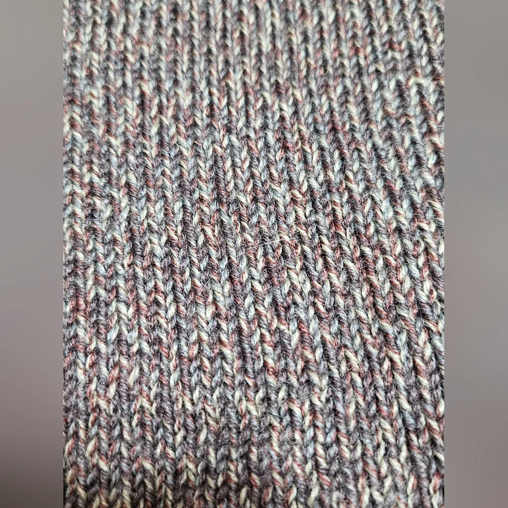 Plugg Mens Sweater Multicolor W/Stripe Wool Blend‎ Size XL Tight Knit